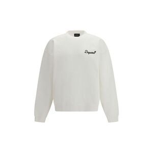 Dsquared² White Cotton Men's Sweatshirt
